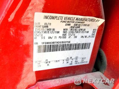 Zdjęcie 12 z 14 samochodu: 2013 FORD F350 SUPER DUTY VIN:1FD8W3BT8DEB53708 - miniatura