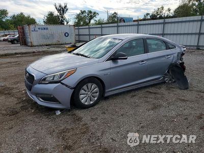 2016 HYUNDAI SONATA HYBRID SE KMHE24L17GA039261 - główne zdjęcie licytacji z USA - miniatura