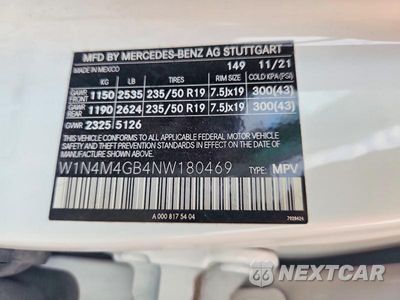 Zdjęcie 12 z 12 samochodu: 2022 MERCEDES-BENZ GLB 250 VIN:W1N4M4GB4NW180469 - miniatura