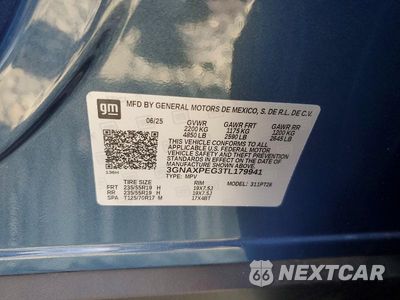 Zdjęcie 13 z 13 samochodu: 2026 CHEVROLET EQUINOX LT VIN:3GNAXPEG3TL179941 - miniatura