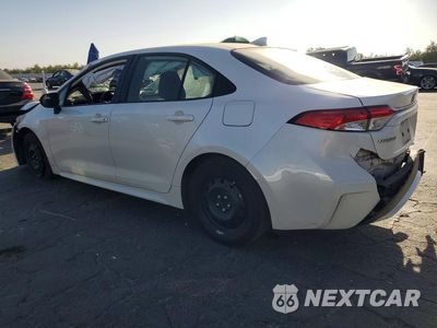 Drugie zdjęcie samochodu z przodu: 2021 TOYOTA COROLLA LE VIN:JTDEPMAE7MJ136614 - miniatura