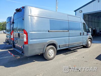 Trzecie zdjęcie samochodu z tyłu: 2020 RAM PROMASTER 3500 DELIVERY VAN VIN:3C6URVJG5LE136823 - miniatura