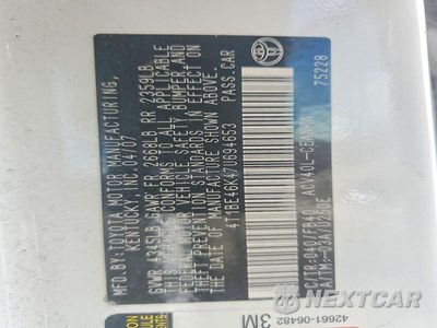 Zdjęcie 13 z 13 samochodu: 2007 TOYOTA CAMRY CE VIN:4T1BE46K47U694653 - miniatura