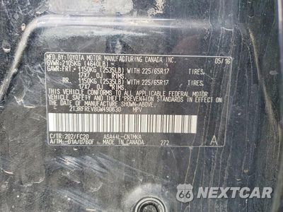 Zdjęcie 13 z 13 samochodu: 2016 TOYOTA RAV4 XLE VIN:2T3RFREV8GW490630 - miniatura