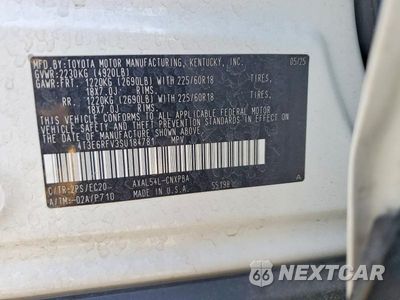 Zdjęcie 13 z 13 samochodu: 2025 TOYOTA RAV4 XSE VIN:4T3E6RFV3SU184781 - miniatura