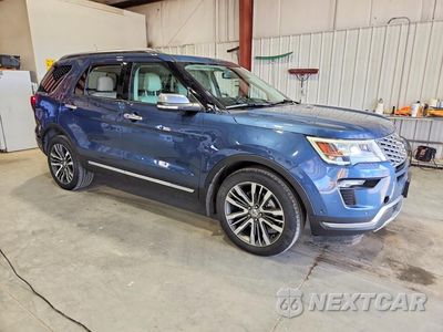 Czwarte zdjęcie samochodu z boku: 2018 FORD EXPLORER PLATINUM VIN:1FM5K8HT5JGC73999 - miniatura