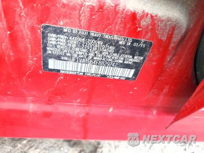 Zdjęcie 13 z 13 samochodu: 2015 SUBARU WRX PREMIUM VIN:JF1VA1D64F8829242 - miniatura