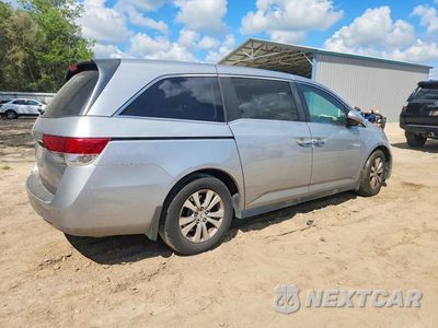 Trzecie zdjęcie samochodu z tyłu: 2016 HONDA ODYSSEY EXL VIN:5FNRL5H69GB152908 - miniatura