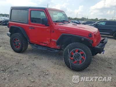 Czwarte zdjęcie samochodu z boku: 2018 JEEP WRANGLER SPORT VIN:1C4GJXAGXJW316018 - miniatura