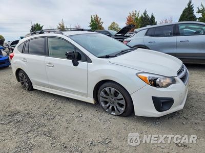Czwarte zdjęcie samochodu z boku: 2014 SUBARU IMPREZA SPORT PREMIUM VIN:JF1GPAL60E8246240 - miniatura