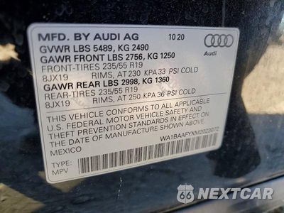 Zdjęcie 13 z 13 samochodu: 2021 AUDI Q5 PREMIUM PLUS VIN:WA1BAAFYXM2023072 - miniatura