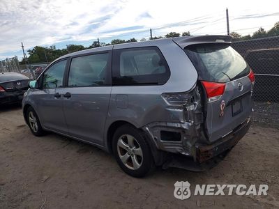 Drugie zdjęcie samochodu z przodu: 2011 TOYOTA SIENNA BASE 7-PASSENGER VIN:5TDZK3DC7BS100765 - miniatura