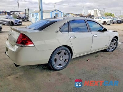 Trzecie zdjęcie samochodu z tyłu: 2008 CHEVROLET IMPALA SUPER SPORT VIN:2G1WD58C089258569 - miniatura