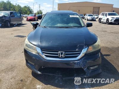 Piąte zdjęcie samochodu w środku: 2014 HONDA ACCORD EXL VIN:1HGCR2F85EA177819 - miniatura