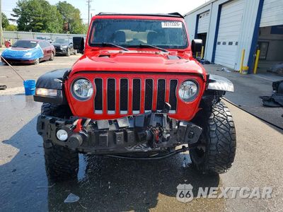 Piąte zdjęcie samochodu w środku: 2021 JEEP WRANGLER UNLIMITED RUBICON VIN:1C4HJXFN7MW726615 - miniatura