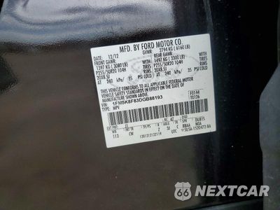 Zdjęcie 13 z 13 samochodu: 2013 FORD EXPLORER LIMITED VIN:1FM5K8F83DGB88193 - miniatura
