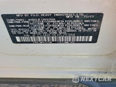 Zdjęcie 14 z 14 samochodu: 2014 SUBARU FORESTER 2.5I LIMITED VIN:JF2SJAHC9EH525384 - miniatura