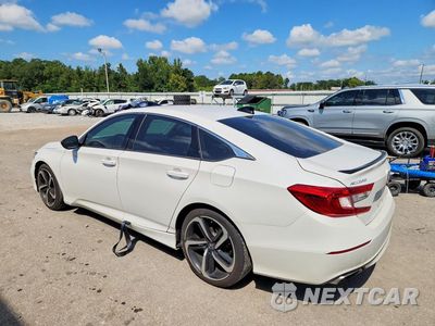 Drugie zdjęcie samochodu z przodu: 2021 HONDA ACCORD SPORT SE VIN:1HGCV1F47MA033965 - miniatura