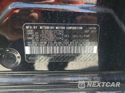 Zdjęcie 14 z 14 samochodu: 2018 MITSUBISHI OUTLANDER SE VIN:JA4AD3A33JZ009236 - miniatura