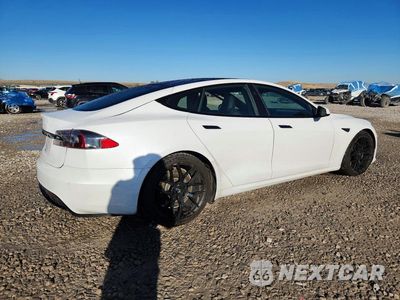 Trzecie zdjęcie samochodu z tyłu: 2021 TESLA MODEL S VIN:5YJSA1E5XMF436247 - miniatura