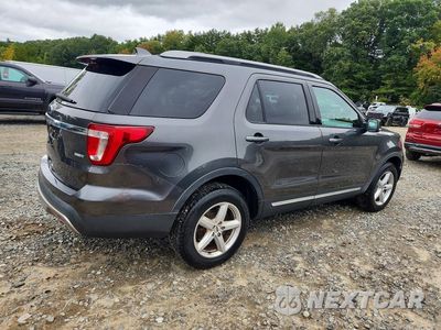 Trzecie zdjęcie samochodu z tyłu: 2017 FORD EXPLORER XLT VIN:1FM5K8DH3HGE40453 - miniatura