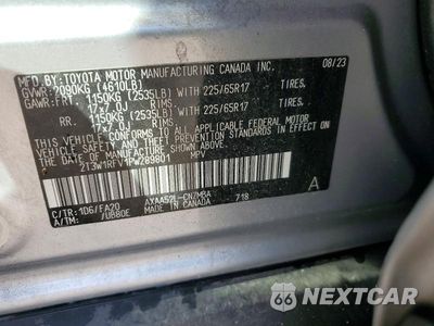 Zdjęcie 13 z 13 samochodu: 2023 TOYOTA RAV4 XLE VIN:2T3W1RFV1PW289801 - miniatura
