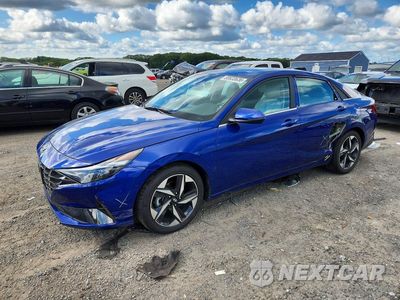 2021 HYUNDAI ELANTRA LIMITED 5NPLP4AG9MH004956 - główne zdjęcie licytacji z USA - miniatura