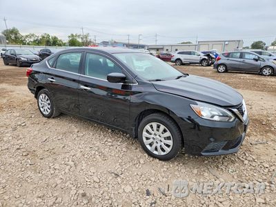 Czwarte zdjęcie samochodu z boku: 2019 NISSAN SENTRA S VIN:3N1AB7AP9KY449451 - miniatura