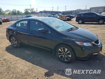 Czwarte zdjęcie samochodu z boku: 2014 HONDA CIVIC EX VIN:19XFB2F86EE080500 - miniatura