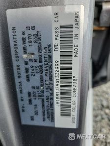Zdjęcie 12 z 12 samochodu: 2016 MAZDA 3 SPORT VIN:JM1BM1U79G1332999 - miniatura