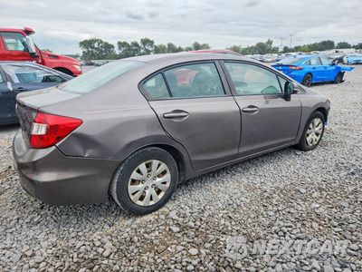 Trzecie zdjęcie samochodu z tyłu: 2012 HONDA CIVIC LX VIN:19XFB2F50CE375076 - miniatura