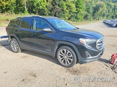 Czwarte zdjęcie samochodu z boku: 2019 GMC TERRAIN SLT VIN:3GKALVEV7KL332170 - miniatura