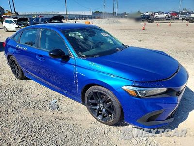 Czwarte zdjęcie samochodu z boku: 2022 HONDA CIVIC SPORT VIN:2HGFE2F50NH599125 - miniatura