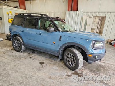 Czwarte zdjęcie samochodu z boku: 2022 FORD BRONCO SPORT BADLANDS VIN:3FMCR9D91NRD68738 - miniatura