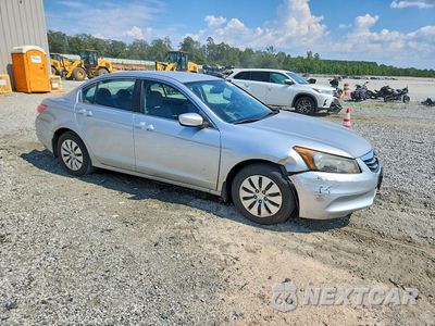 Czwarte zdjęcie samochodu z boku: 2012 HONDA ACCORD LX VIN:1HGCP2F36CA223763 - miniatura
