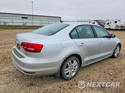 Trzecie zdjęcie samochodu z tyłu: 2015 VOLKSWAGEN JETTA SE VIN:3VWD17AJXFM239220 - miniatura