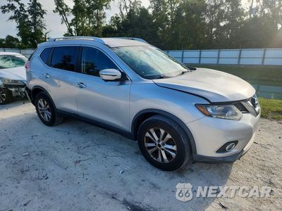 Czwarte zdjęcie samochodu z boku: 2016 NISSAN ROGUE SV VIN:KNMAT2MT0GP736126 - miniatura