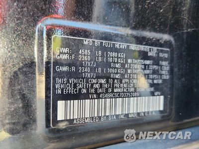 Zdjęcie 12 z 12 samochodu: 2013 SUBARU OUTBACK 2.5I LIMITED VIN:4S4BRCSC7D3252089 - miniatura