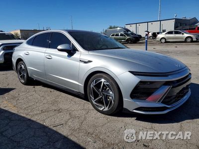 Czwarte zdjęcie samochodu z boku: 2024 HYUNDAI SONATA SEL VIN:KMHL14JA2RA391065 - miniatura