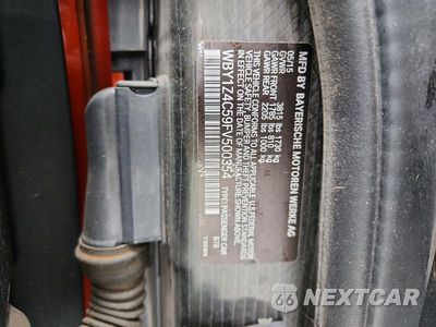 Zdjęcie 12 z 12 samochodu: 2015 BMW I3 REX VIN:WBY1Z4C59FV500354 - miniatura