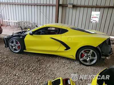 Drugie zdjęcie samochodu z przodu: 2020 CHEVROLET CORVETTE STINGRAY 3LT VIN:1G1Y82D4XL5115628 - miniatura