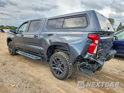Drugie zdjęcie samochodu z przodu: 2021 CHEVROLET SILVERADO K1500 LT TRAIL BOSS VIN:1GCPYFED1MZ426951 - miniatura