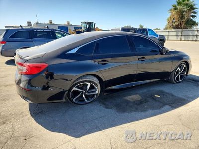 Trzecie zdjęcie samochodu z tyłu: 2022 HONDA ACCORD SPORT VIN:1HGCV1F39NA091892 - miniatura