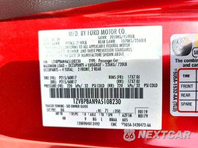 Zdjęcie 12 z 12 samochodu: 2010 FORD MUSTANG VIN:1ZVBP8AN9A5108230 - miniatura