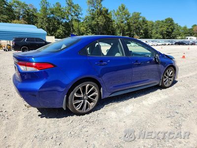 Trzecie zdjęcie samochodu z tyłu: 2020 TOYOTA COROLLA SE VIN:JTDS4RCE2LJ027756 - miniatura