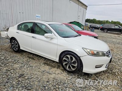 Czwarte zdjęcie samochodu z boku: 2016 HONDA ACCORD EXL VIN:1HGCR3F88GA016826 - miniatura