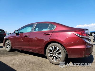 Drugie zdjęcie samochodu z przodu: 2013 HONDA CIVIC EX VIN:19XFB2F84DE065248 - miniatura