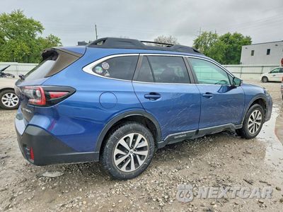 Trzecie zdjęcie samochodu z tyłu: 2020 SUBARU OUTBACK PREMIUM VIN:4S4BTACC9L3226306 - miniatura