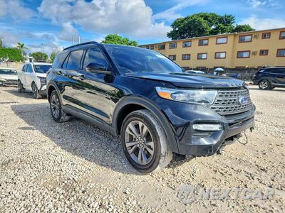 Czwarte zdjęcie samochodu z boku: 2024 FORD EXPLORER XLT VIN:1FMSK8DH7RGA76591 - miniatura