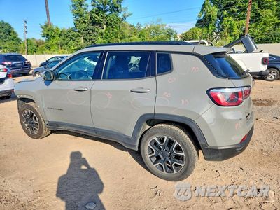 Drugie zdjęcie samochodu z przodu: 2019 JEEP COMPASS SPORT VIN:3C4NJDAB5KT850187 - miniatura
